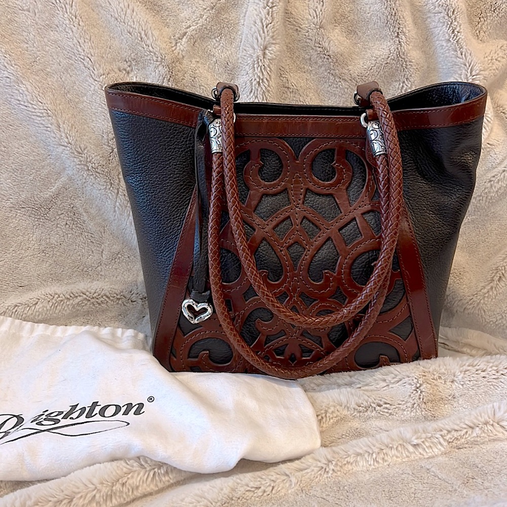 Brighton Special Edition Genevieve Leather Tote Handbag